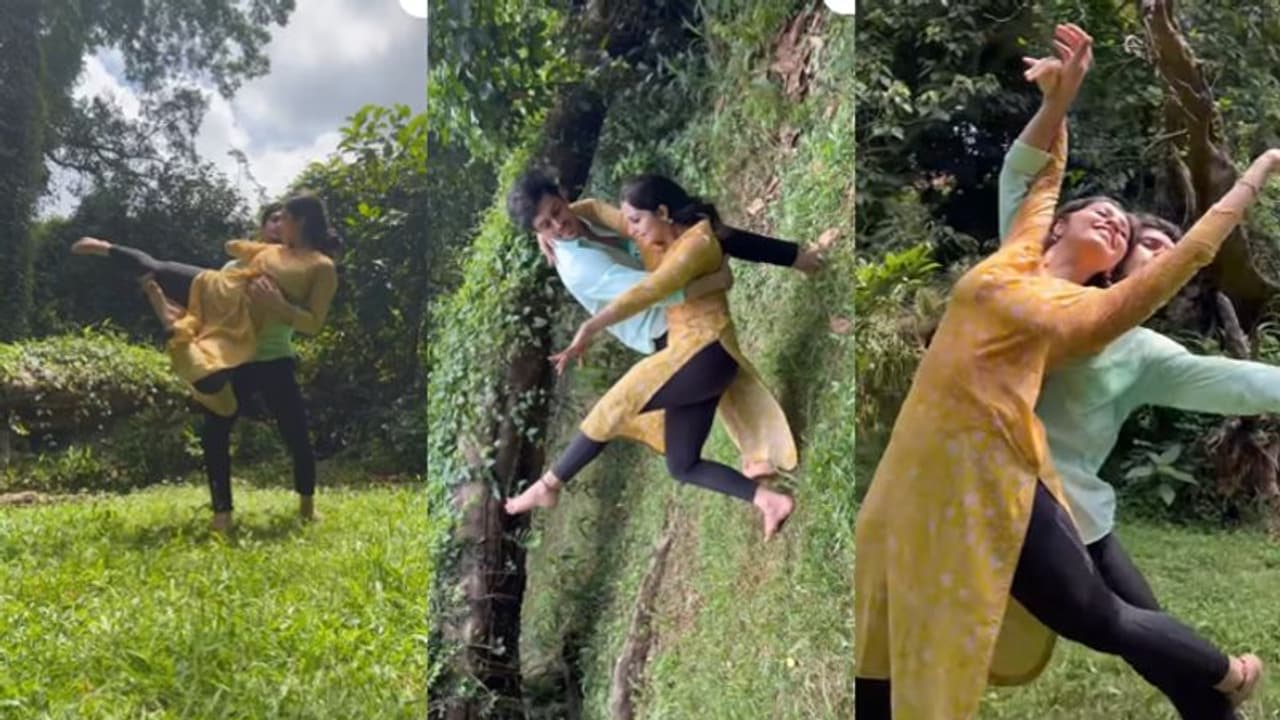 കിടലൻ നൃത്തച്ചുവടുകളുമായി റംസാൻ, ഇത്തവണ നിരഞ്ജനയ്ക്കൊപ്പം