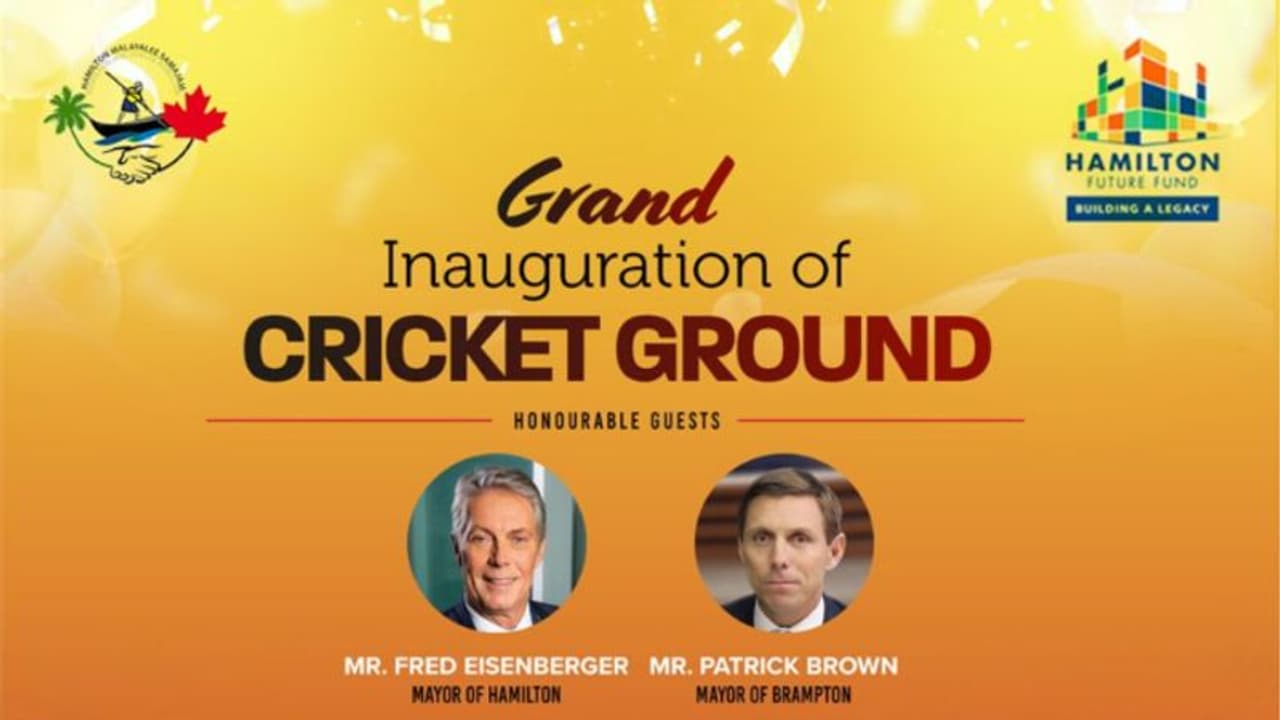 ഹാമിൽട്ടൺ മലയാളി സമാജം ക്രിക്കറ്റ് ഗ്രൗണ്ട് ഉദ്ഘാടനവും 'തട്ടുകട ഫുഡ് ഫെസ്റ്റും' ജൂണ് 25ന് ഹാമിൽട്ടൺ മലയാളി സമാജം ക്രിക്കറ്റ് ഗ്രൗണ്ട് ഉദ്ഘാടനവും 'തട്ടുകട ഫുഡ് ഫെസ്റ്റും' ജൂണ് 25ന്