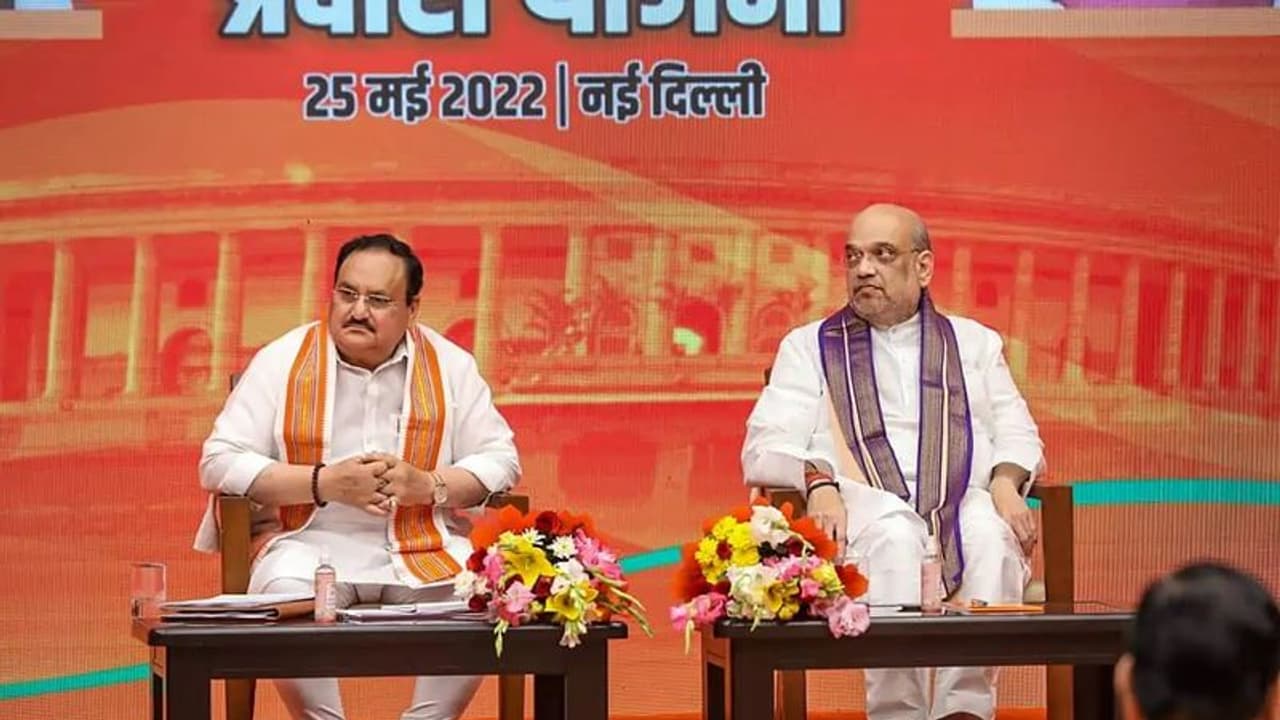 amit shah: bjp: இந்த முறை 144 எங்களுக்குத்தான் ! அமித் ஷா, ஜே.பி. நட்டா பாஜக தலைவர்களுடன் முக்கிய ஆலோசனை