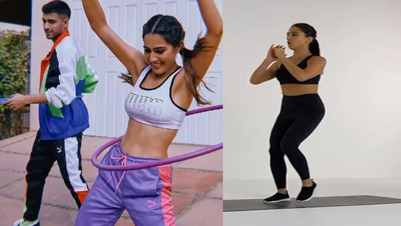 सारा अली खान लंदन जाकर जिम में बहा रहीं पसीना, वर्कआउट की पिक्स में देखिए सुडौल फिगर