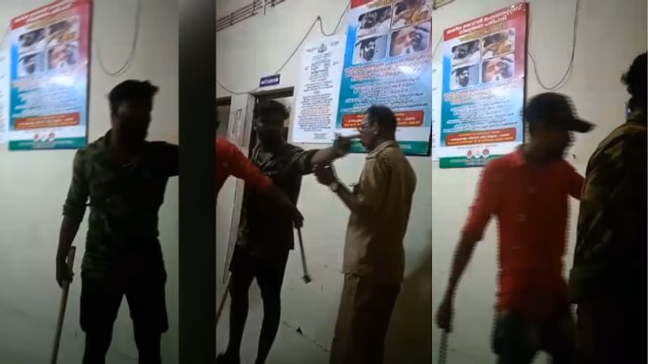 നീണ്ടകര താലൂക്ക് ആശുപത്രിയിൽ നഴ്സിനും ഡോക്ടർക്കും രണ്ടംഗ സംഘത്തിന്റെ മർദ്ദനം; നഴ്സിന് ഗുരുതര പരിക്ക്