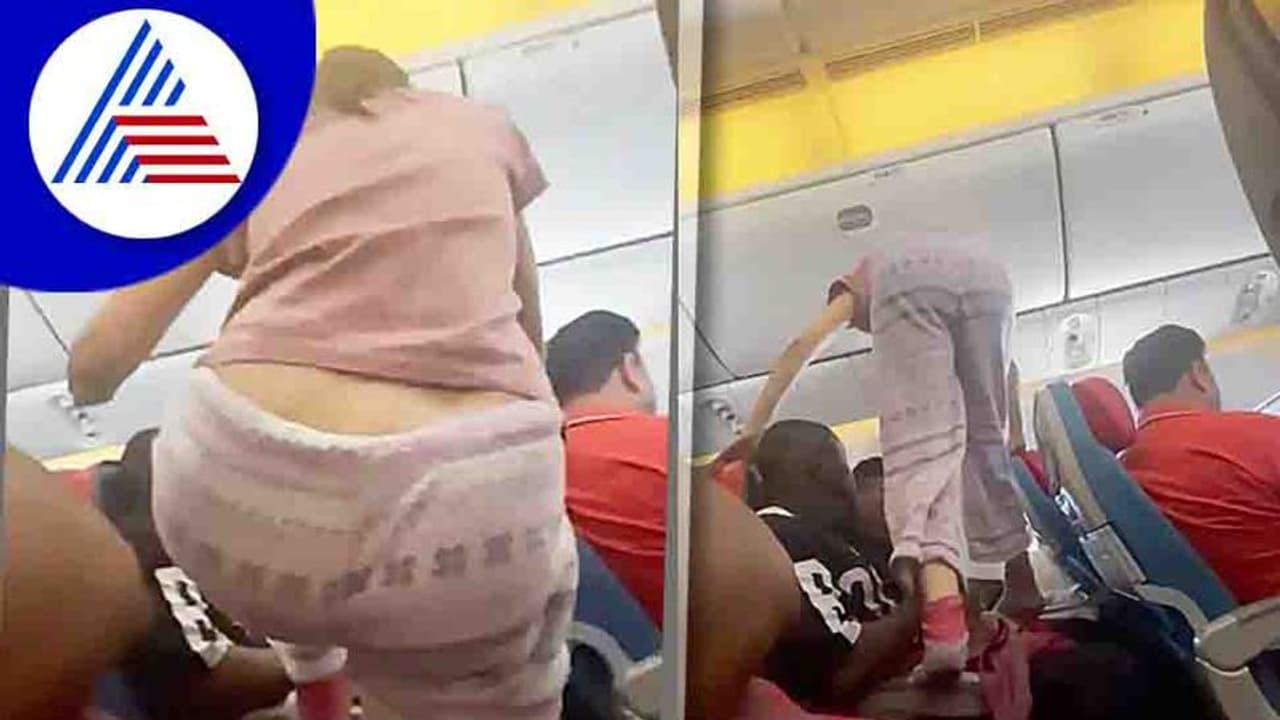 ವಿಂಡೋ ಪಕ್ಕಾ ಹೋಗಲು ಸೀಟ್ ಮೇಲೆ ಹತ್ತೋದಾ ಈ ನಾರಿ? ಥೋ ಇದೆಂಥಾ ವರ್ತನೆ?