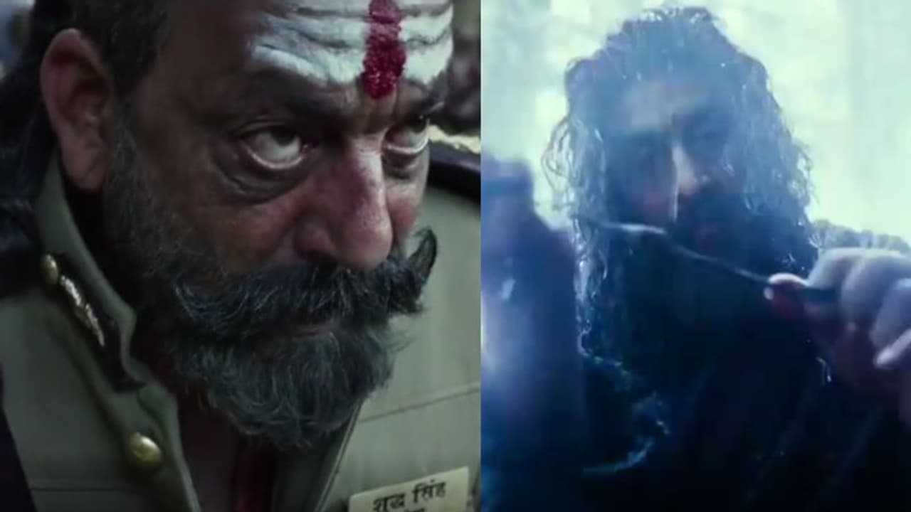 रोंगटे खड़े कर रहा 1 मिनट 22 सेकंड का शमशेरा का टीजर, रणबीर कपूर संजय दत्त का दिखा खौफनाक रूप रोंगटे खड़े कर रहा 1 मिनट 22 सेकंड का शमशेरा का टीजर, रणबीर कपूर संजय दत्त का दिखा खौफनाक रूप