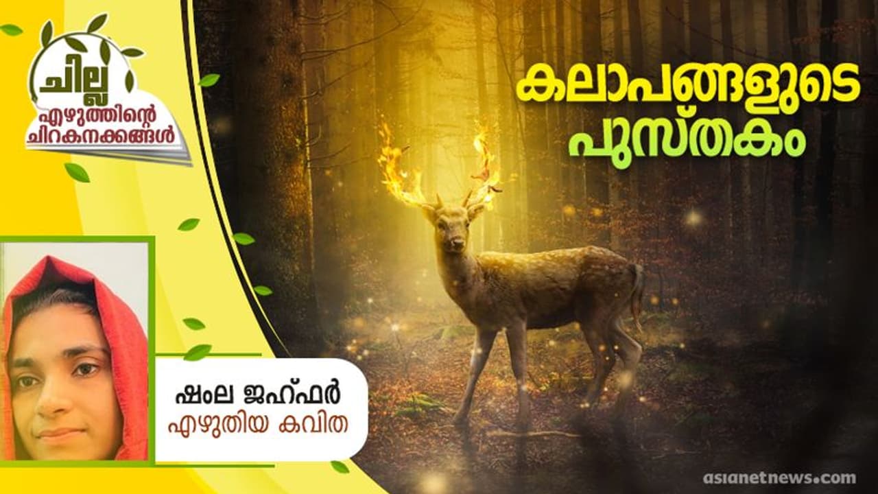 Malayalam Poem : കലാപങ്ങളുടെ പുസ്തകം, ഷംല ജഹ്ഫര് എഴുതിയ കവിത Malayalam Poem : കലാപങ്ങളുടെ പുസ്തകം, ഷംല ജഹ്ഫര് എഴുതിയ കവിത