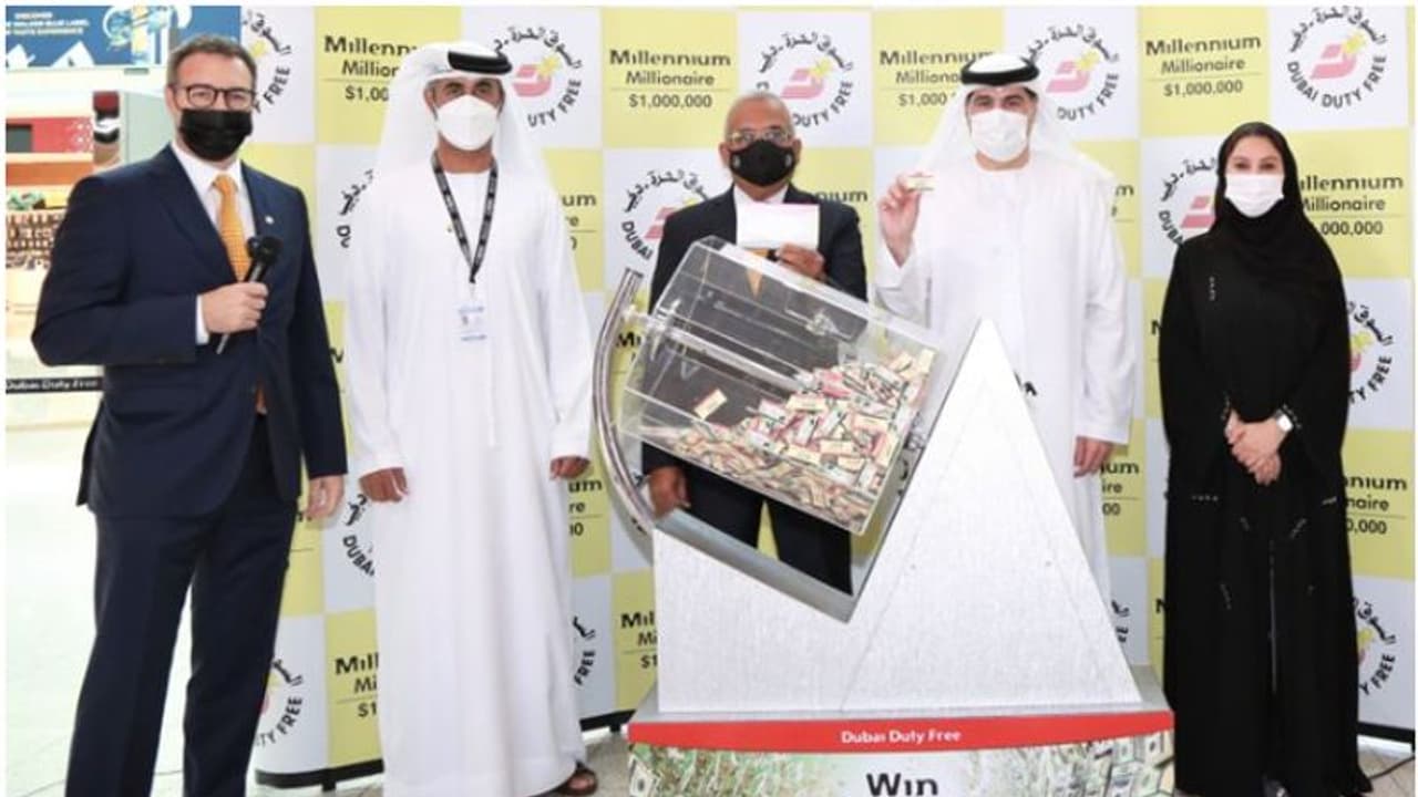 ദുബൈ ഡ്യൂട്ടി ഫ്രീ നറുക്കെടുപ്പില്‍ പ്രവാസി മലയാളിക്ക് എട്ടു കോടിയോളം രൂപ സമ്മാനം