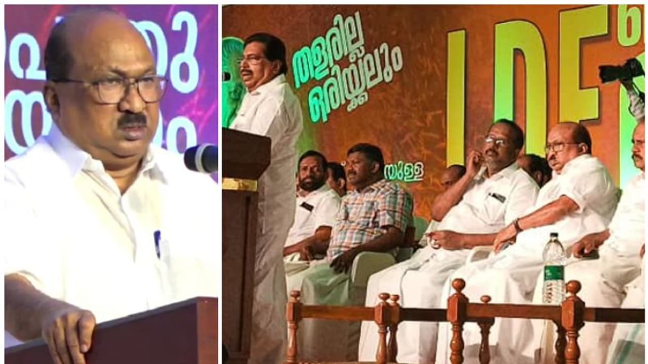 LDF Rally : കെ വി തോമസ് അടക്കം വേദിയിൽ; മുഖ്യമന്ത്രിക്ക് പ്രതിരോധം തീർക്കുമെന്ന് പ്രഖ്യാപിച്ച് കൊച്ചിയിൽ റാലി LDF Rally : കെ വി തോമസ് അടക്കം വേദിയിൽ; മുഖ്യമന്ത്രിക്ക് പ്രതിരോധം തീർക്കുമെന്ന് പ്രഖ്യാപിച്ച് കൊച്ചിയിൽ റാലി