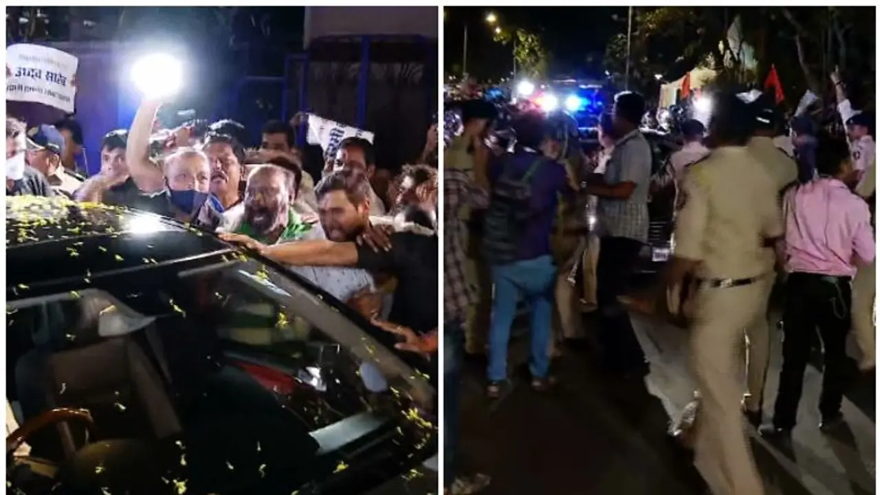 மகாராஷ்டிரா அரசியல் குழப்பம்.. அரசு இல்லத்தில் இருந்து குடும்பத்துடன் வெளியேறினார் முதல்வர் உத்தவ் தாக்கரே.! 