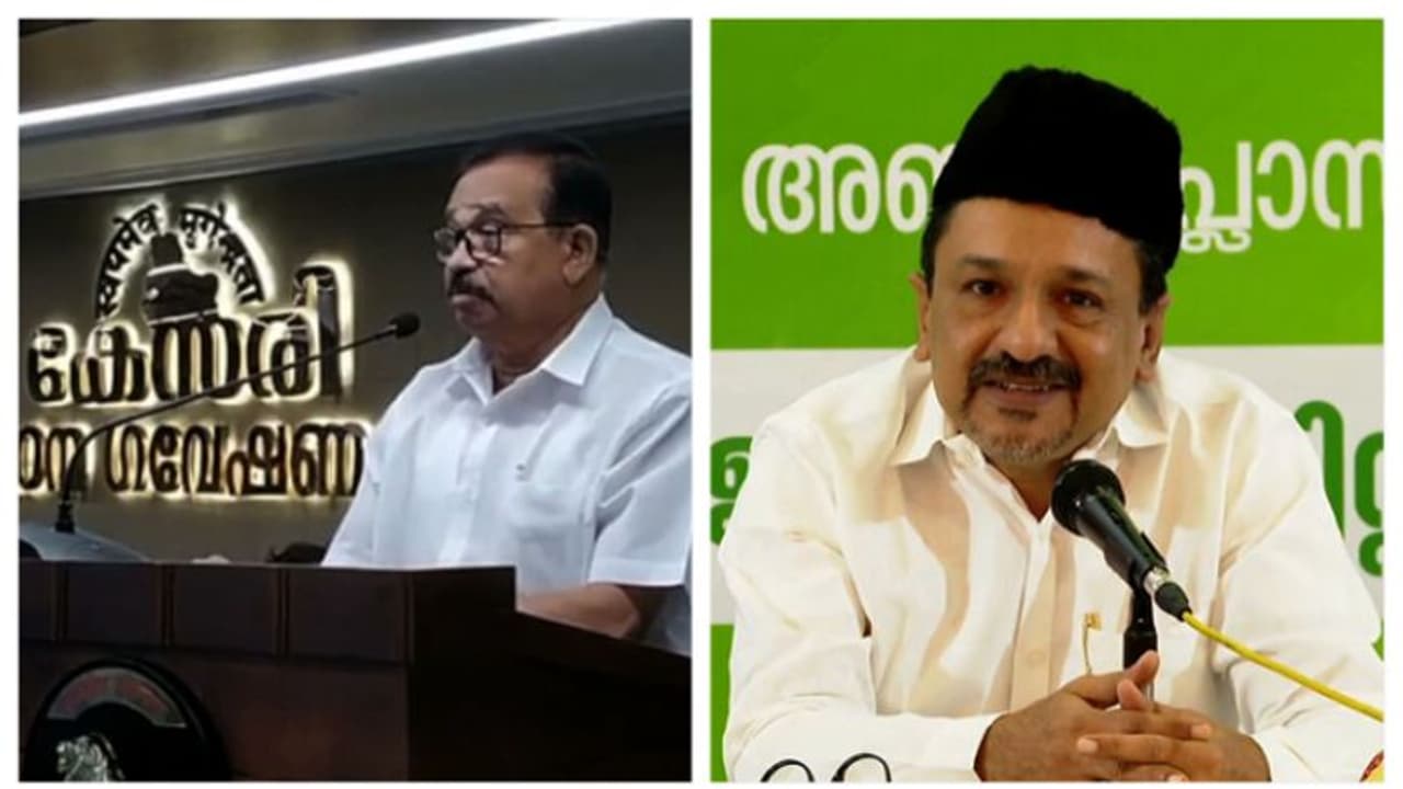 RSS വേദിയില്‍ KNA ഖാദര്‍:'പ്രവൃത്തി വിവാദം സൃഷ്ടിച്ചതു കൊണ്ടാണ് വിശദീകരണം ചോദിച്ചത്';സാദിഖലി തങ്ങള്‍