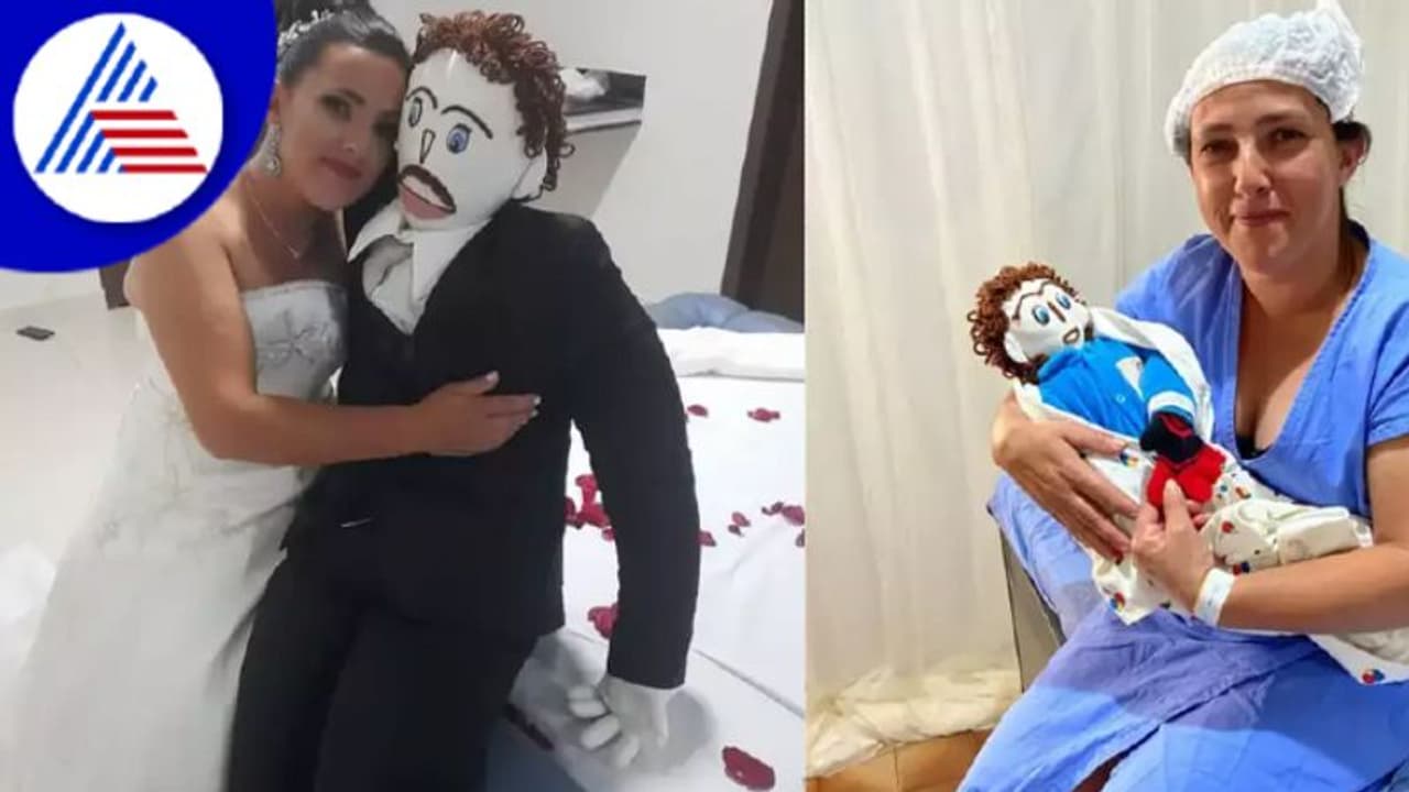 ಹುಡುಗರ ಸಹವಾಸನೇ ಬೇಡಾಂತ ಗೊಂಬೆಯನ್ನೇ ಮದ್ವೆಯಾದ್ಲು, ಮುದ್ದಾಗ ಮಗುವೂ ಇದೆ..! ಹುಡುಗರ ಸಹವಾಸನೇ ಬೇಡಾಂತ ಗೊಂಬೆಯನ್ನೇ ಮದ್ವೆಯಾದ್ಲು, ಮುದ್ದಾಗ ಮಗುವೂ ಇದೆ..!