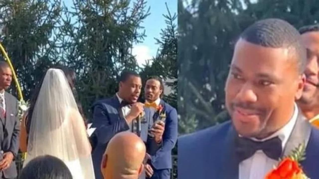 മലയാളത്തിൽ വിവാഹപ്രതിജ്ഞ ചൊല്ലി ആഫ്രിക്കൻ അമേരിക്കൻ വരൻ, കണ്ണ് നിറഞ്ഞ് വധു മലയാളത്തിൽ വിവാഹപ്രതിജ്ഞ ചൊല്ലി ആഫ്രിക്കൻ അമേരിക്കൻ വരൻ, കണ്ണ് നിറഞ്ഞ് വധു