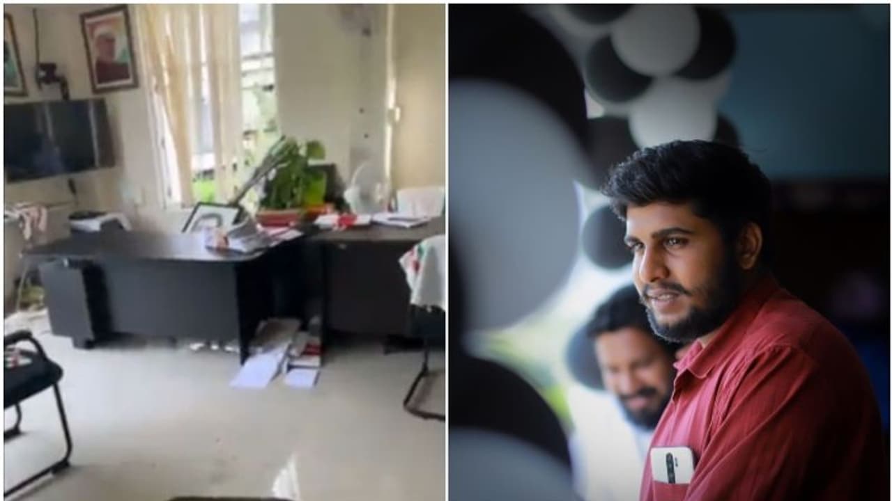 രാഹുല്‍ ഗാന്ധിയുടെ ഓഫീസ് ആക്രമണം; പൊലീസിനെതിരെ എസ്എഫ്ഐ നേതാവ് അവിഷിത്ത്