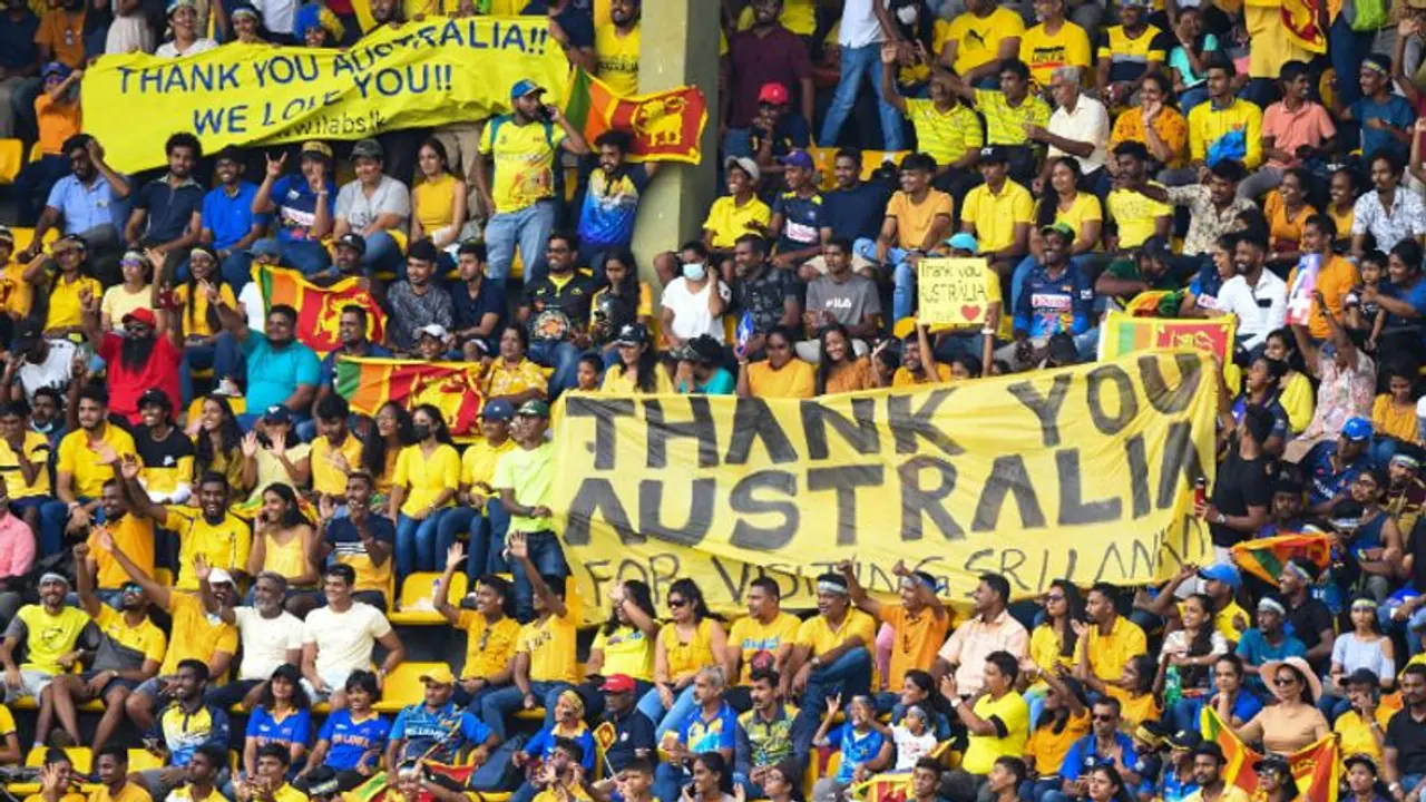 ఈ కష్టకాలంలో మమ్మల్ని కాస్త ఓదార్చారు.. థాంక్యూ..! ఏం చెప్పగలం మీకు ఇంతకన్నా.. ఆసీస్ కు లంకేయుల కృతజ్ఞతలు ఈ కష్టకాలంలో మమ్మల్ని కాస్త ఓదార్చారు.. థాంక్యూ..! ఏం చెప్పగలం మీకు ఇంతకన్నా.. ఆసీస్ కు లంకేయుల కృతజ్ఞతలు