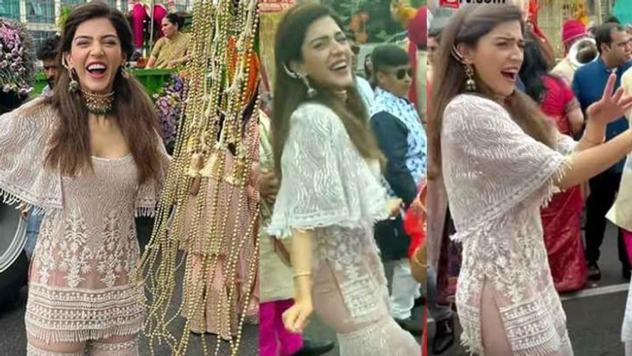 నడిరోడ్డుపై యంగ్ హీరోయిన్ మెహ్రీన్ పిర్జాదా చిందులు, వైరల్ అవుతున్న వీడియో నడిరోడ్డుపై యంగ్ హీరోయిన్ మెహ్రీన్ పిర్జాదా చిందులు, వైరల్ అవుతున్న వీడియో