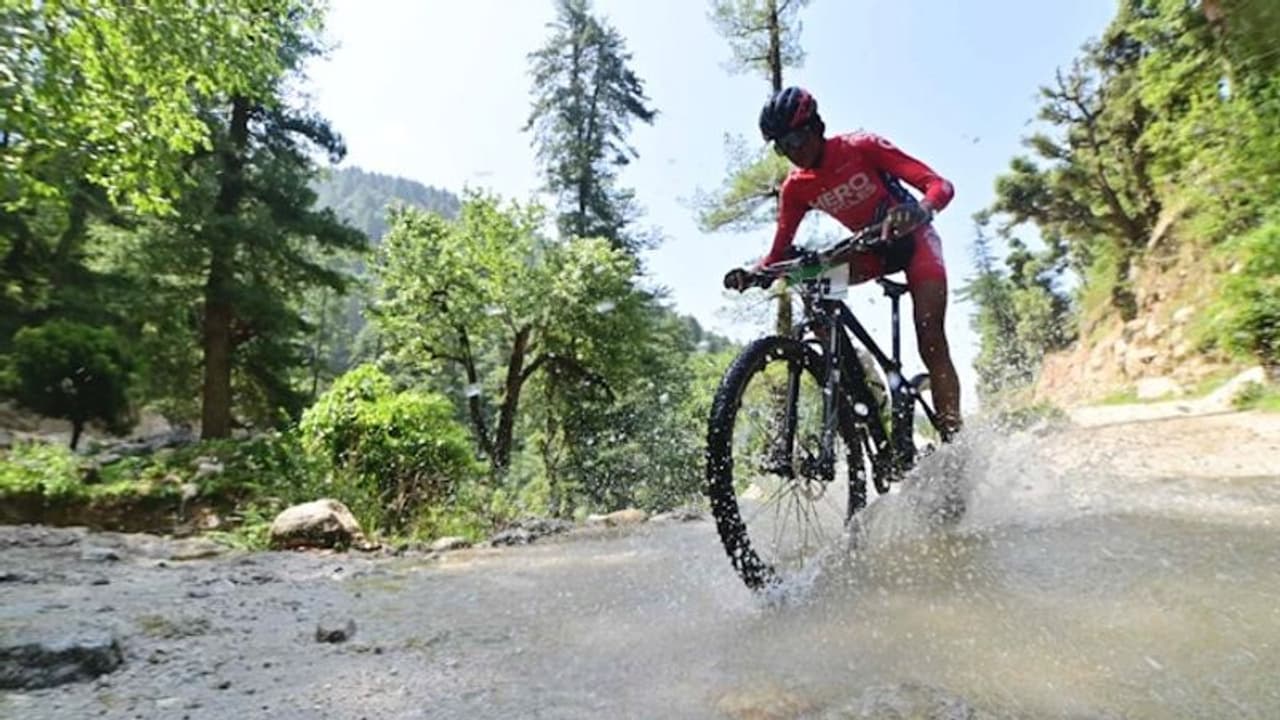 MTB Himachal Janjehli 2022 1st Edition: 48 riders cover 37 km in Stage 2 of mountain biking race MTB Himachal Janjehli 2022 1st Edition: 48 riders cover 37 km in Stage 2 of mountain biking race