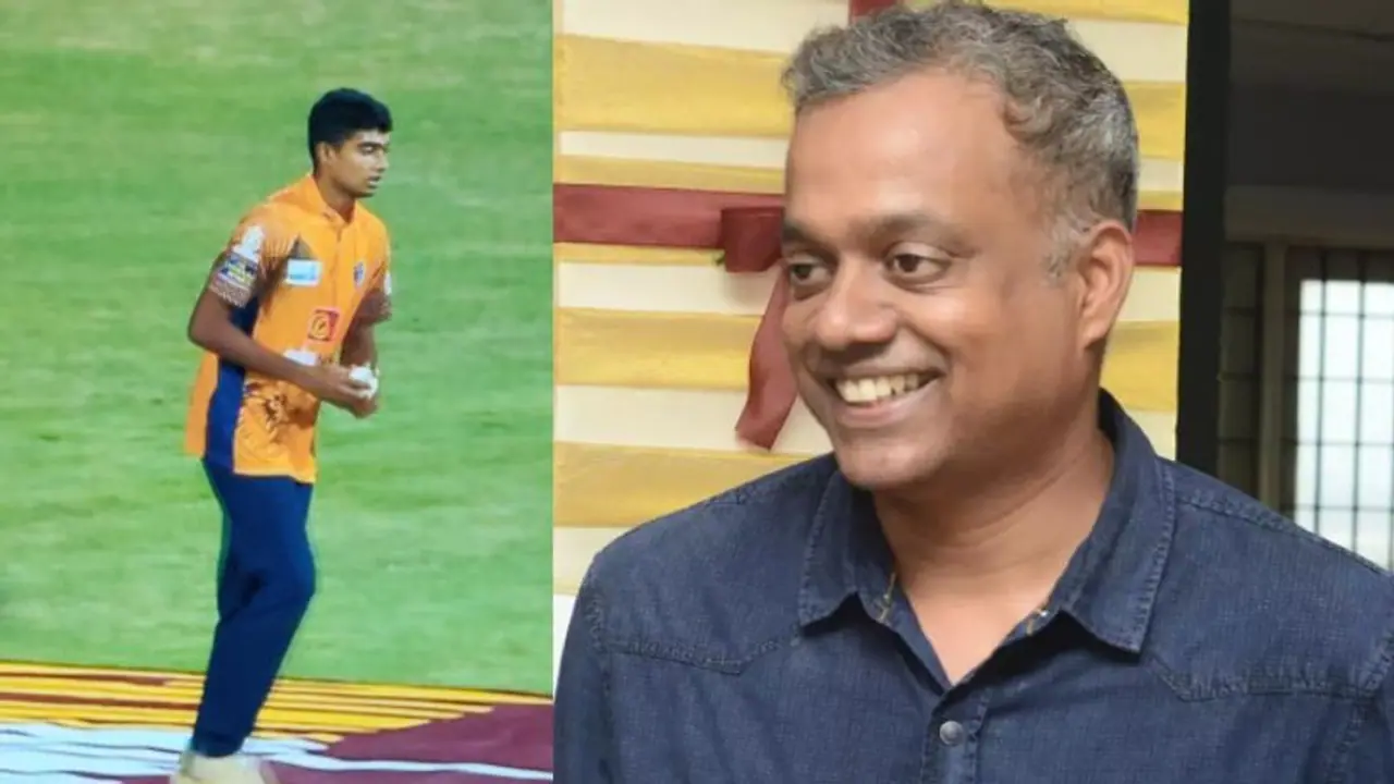 TNPL 2022 : போட்ட முதல் பாலே விக்கெட்... TNPL ல் கலக்கும் கவுதம் மேனன் மகன் அறிமுக போட்டியிலேயே அசத்தல்