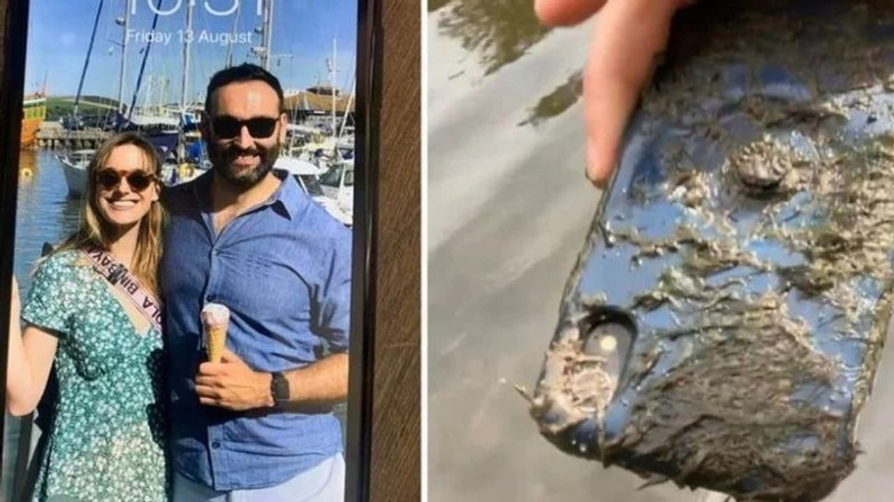 പത്ത് മാസം മുന്പ് വെള്ളത്തില് വീണ ഐഫോണ് കേടൊന്നും ഇല്ലാതെ തിരിച്ചുകിട്ടി.! പത്ത് മാസം മുന്പ് വെള്ളത്തില് വീണ ഐഫോണ് കേടൊന്നും ഇല്ലാതെ തിരിച്ചുകിട്ടി.!