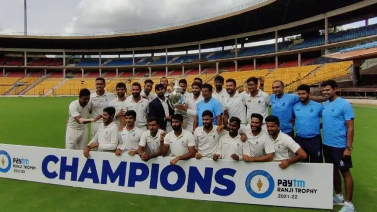 ২৩ বছরের আগের শাপমোচন ২০২২ এ, মুম্বইকে হারিয়ে রঞ্জি চ্যাম্পিয়ন চন্দ্রকান্ত পন্ডিতের মধ্যপ্রদেশ ২৩ বছরের আগের শাপমোচন ২০২২ এ, মুম্বইকে হারিয়ে রঞ্জি চ্যাম্পিয়ন চন্দ্রকান্ত পন্ডিতের মধ্যপ্রদেশ