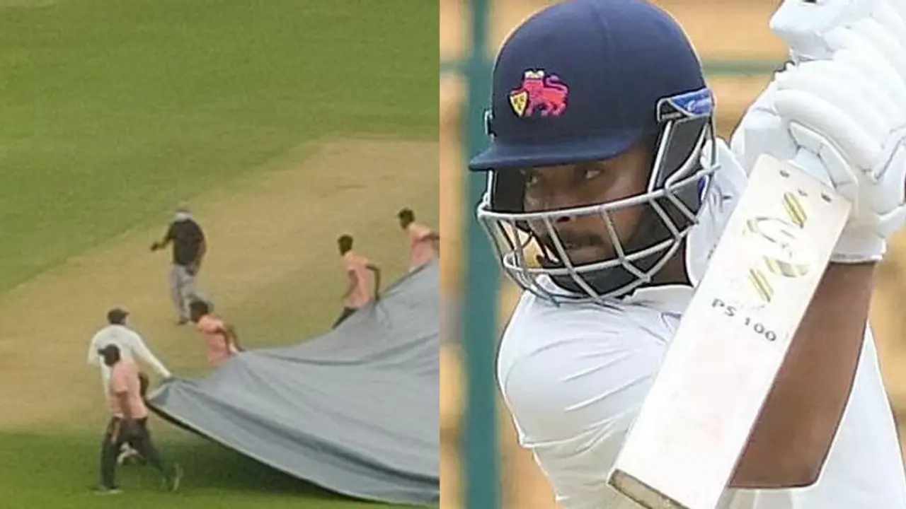 గ్రౌండ్‌మెన్‌కి సాయం చేసి, అంపైర్లతో గొడవ పడి... రంజీ ట్రోఫీ ఫైనల్‌లో ముంబై కెప్టెన్ పృథ్వీ షా...