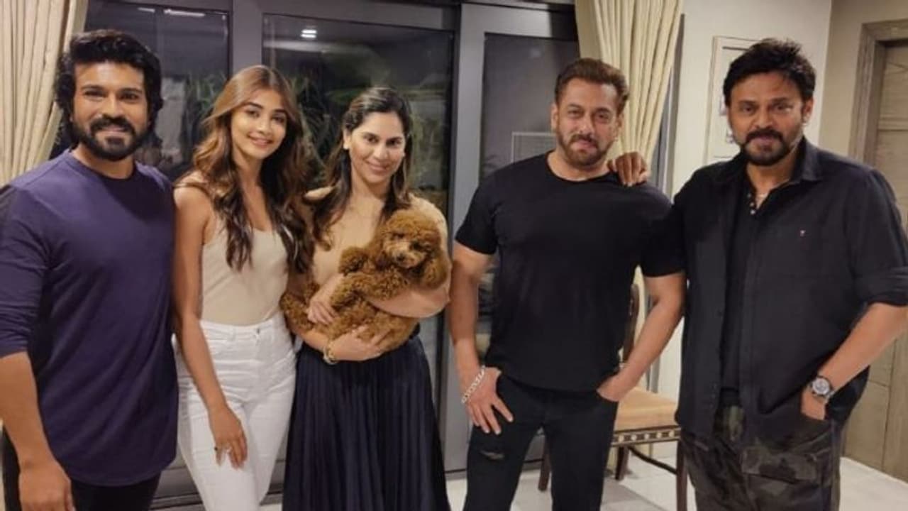 రామ్‌చరణ్‌ ఇంట్లో సల్మాన్‌ ఖాన్‌, వెంకటేష్‌, పూజా హెగ్డే సందడి.. సర్‌ప్రైజ్ అదిరింది..