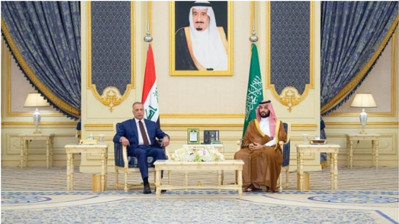 മുഹമ്മദ് ബിന്‍ സല്‍മാന്‍ രാജകുമാരനും ഇറാഖ് പ്രധാനമന്ത്രിയും കൂടിക്കാഴ്ച നടത്തി