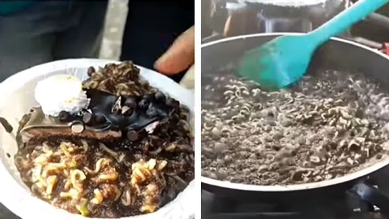 अब तो हद हो गई! सोशल मीडिया पर वायरल हो रही पेस्ट्री मैगी की रेसिपी, यूजर्स बोले बस भी करो भाई