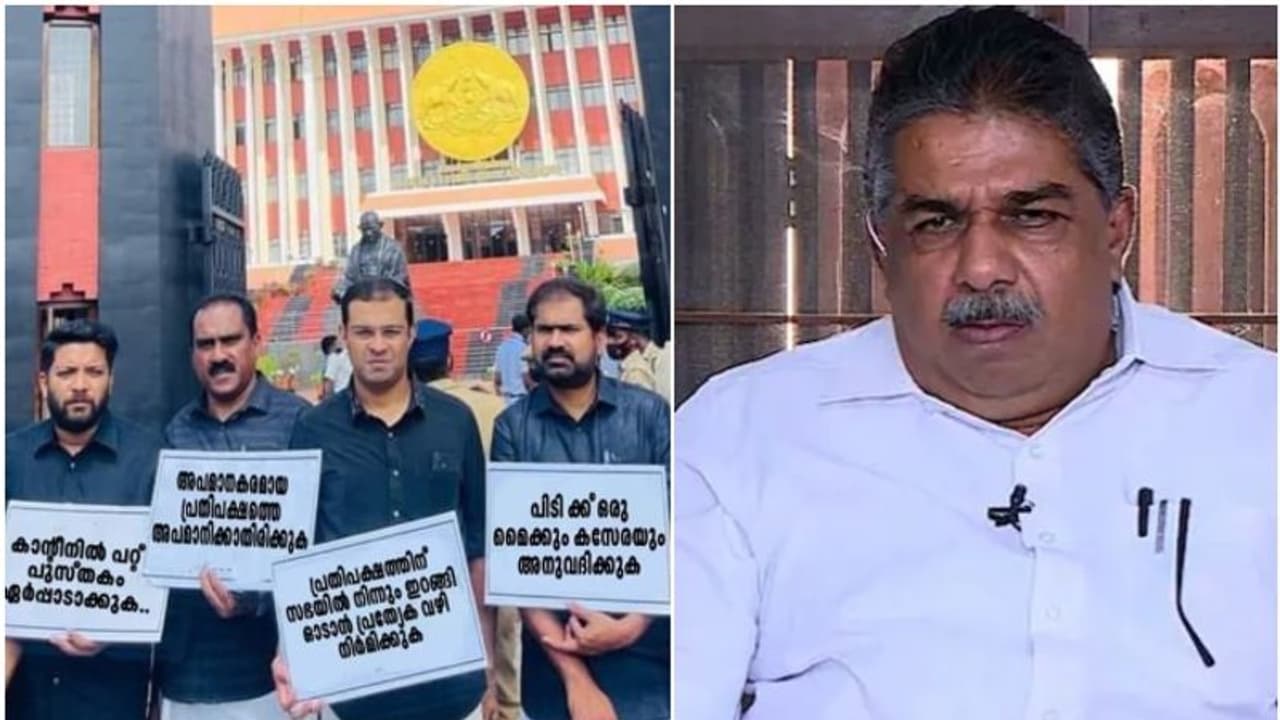 നിയമസഭയ്ക്ക് അകത്തെ പ്രതിഷേധം; ചട്ടലംഘനം ആരോപിച്ച് സ്പീക്കർക്ക് പരാതി നൽകി സജി ചെറിയാൻ നിയമസഭയ്ക്ക് അകത്തെ പ്രതിഷേധം; ചട്ടലംഘനം ആരോപിച്ച് സ്പീക്കർക്ക് പരാതി നൽകി സജി ചെറിയാൻ