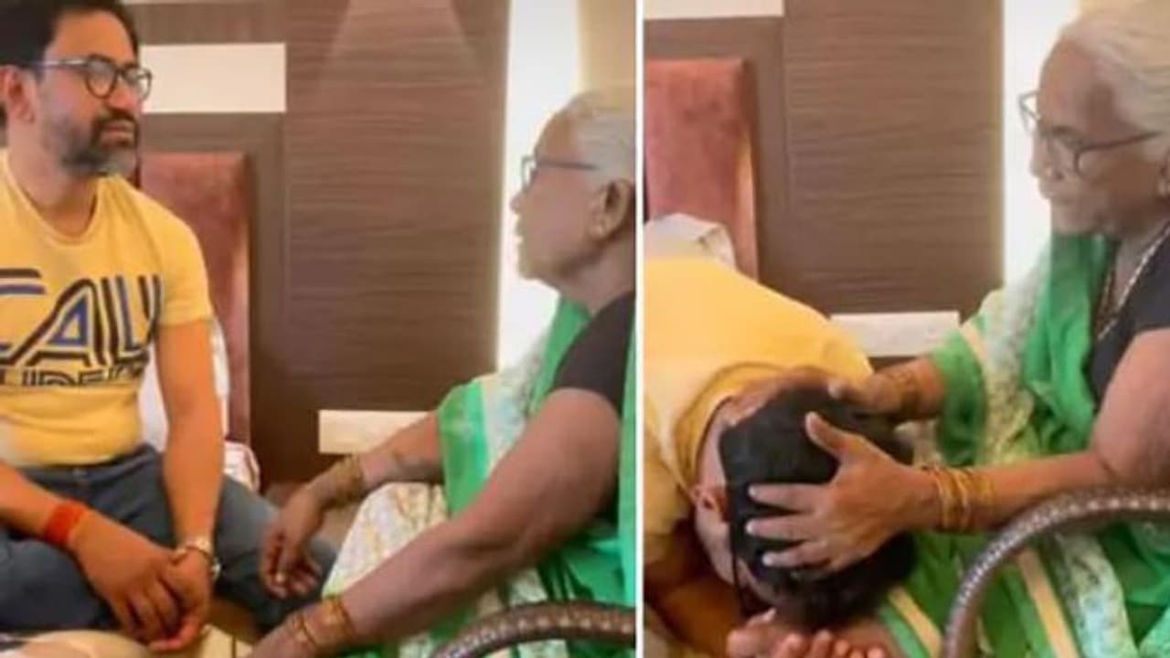 आजमगढ़ उपचुनाव जीतने के बाद मां का आशीर्वाद लेने घर पहुंचे निरहुआ,भावुक होकर 20 सेकंड तक पैरों में रखे रहे सिर आजमगढ़ उपचुनाव जीतने के बाद मां का आशीर्वाद लेने घर पहुंचे निरहुआ,भावुक होकर 20 सेकंड तक पैरों में रखे रहे सिर