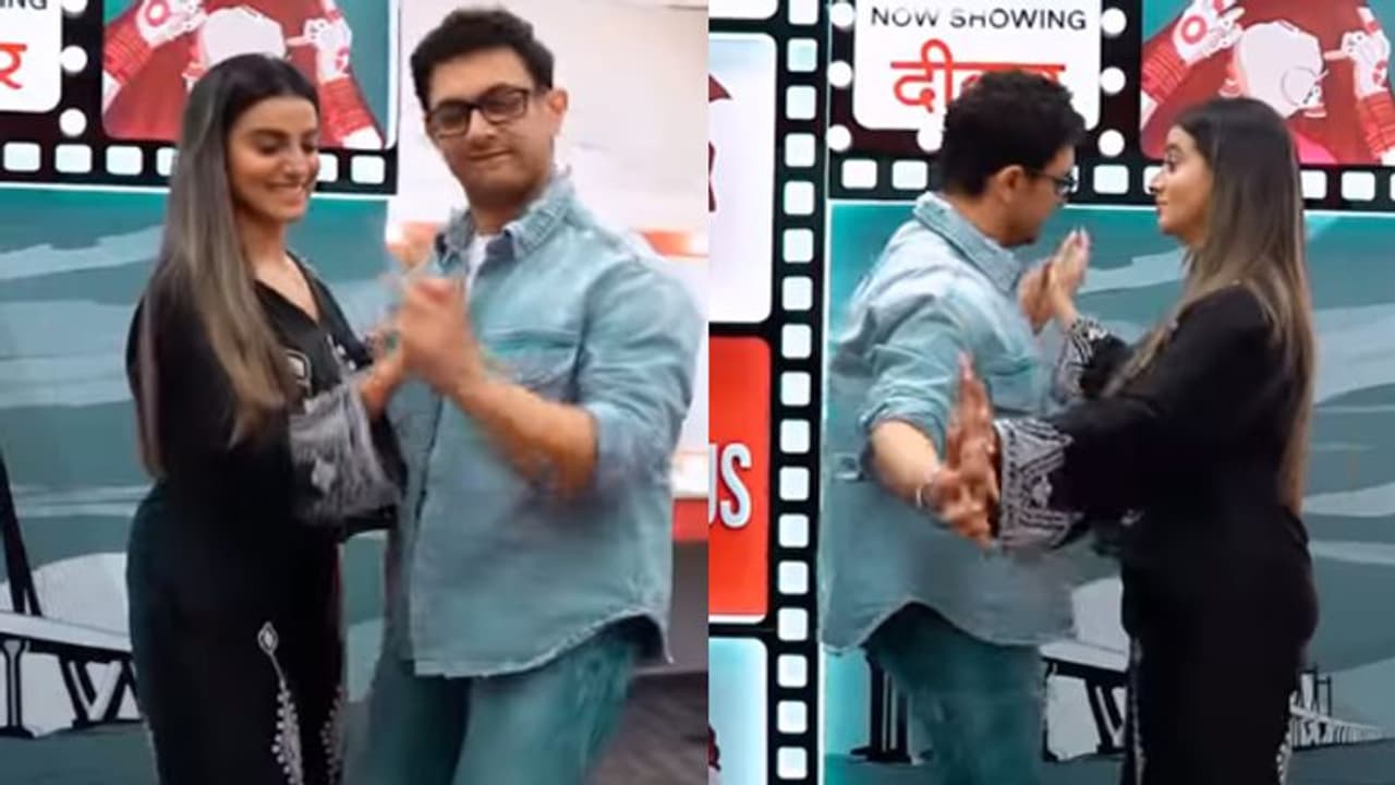 भोजपुरी एक्ट्रेस अक्षरा सिंह संग डांस करते नजर आए आमिर खान, दोनों को साथ देख लोगों ने किए ऐसे सवाल भोजपुरी एक्ट्रेस अक्षरा सिंह संग डांस करते नजर आए आमिर खान, दोनों को साथ देख लोगों ने किए ऐसे सवाल