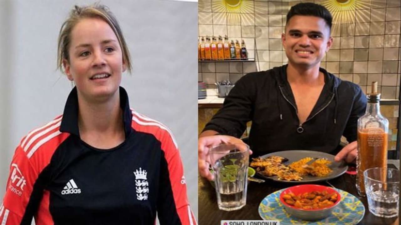 इंग्लिश प्लेयर संग लंच डेट पर पहुंचे सचिन तेंदुलकर का लाडला बेटा अर्जुन, खिलाड़ी ने शेयर की फोटो इंग्लिश प्लेयर संग लंच डेट पर पहुंचे सचिन तेंदुलकर का लाडला बेटा अर्जुन, खिलाड़ी ने शेयर की फोटो