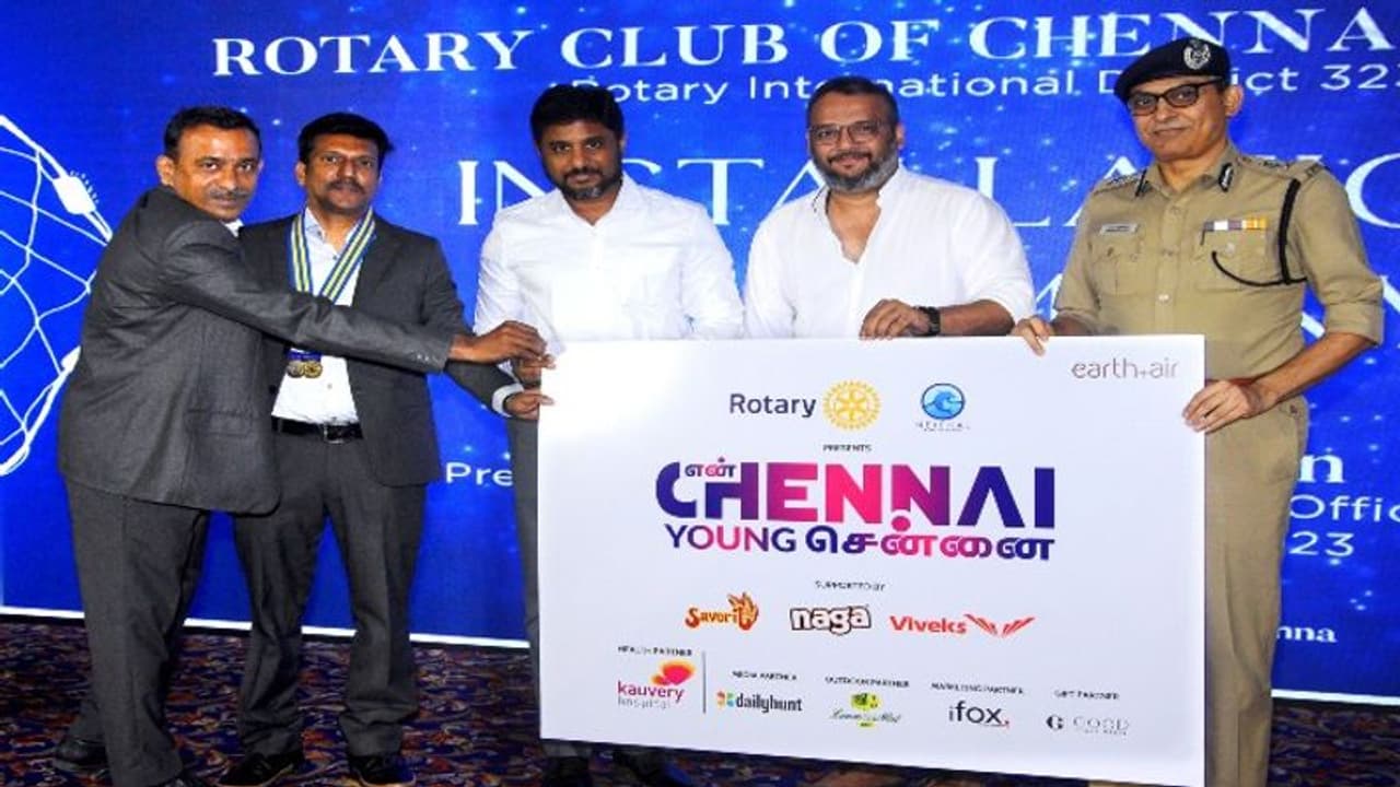 என் சென்னை யங் சென்னை கொண்டாட்டம்..! சென்னை காவல் ஆணையர் சங்கர் ஜிவால் தொடங்கிவைத்தார் என் சென்னை யங் சென்னை கொண்டாட்டம்..! சென்னை காவல் ஆணையர் சங்கர் ஜிவால் தொடங்கிவைத்தார்