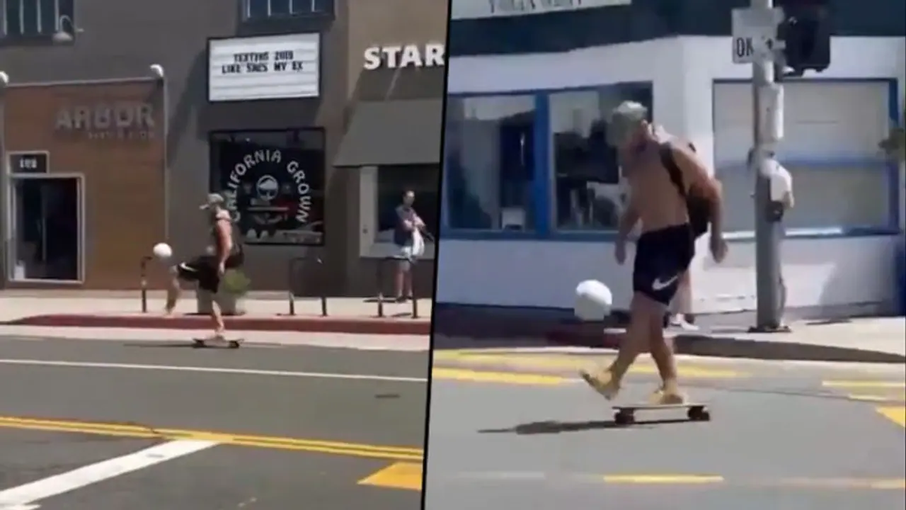 Watch: Incredible juggling skills of this freestyle footballer will blow your mind