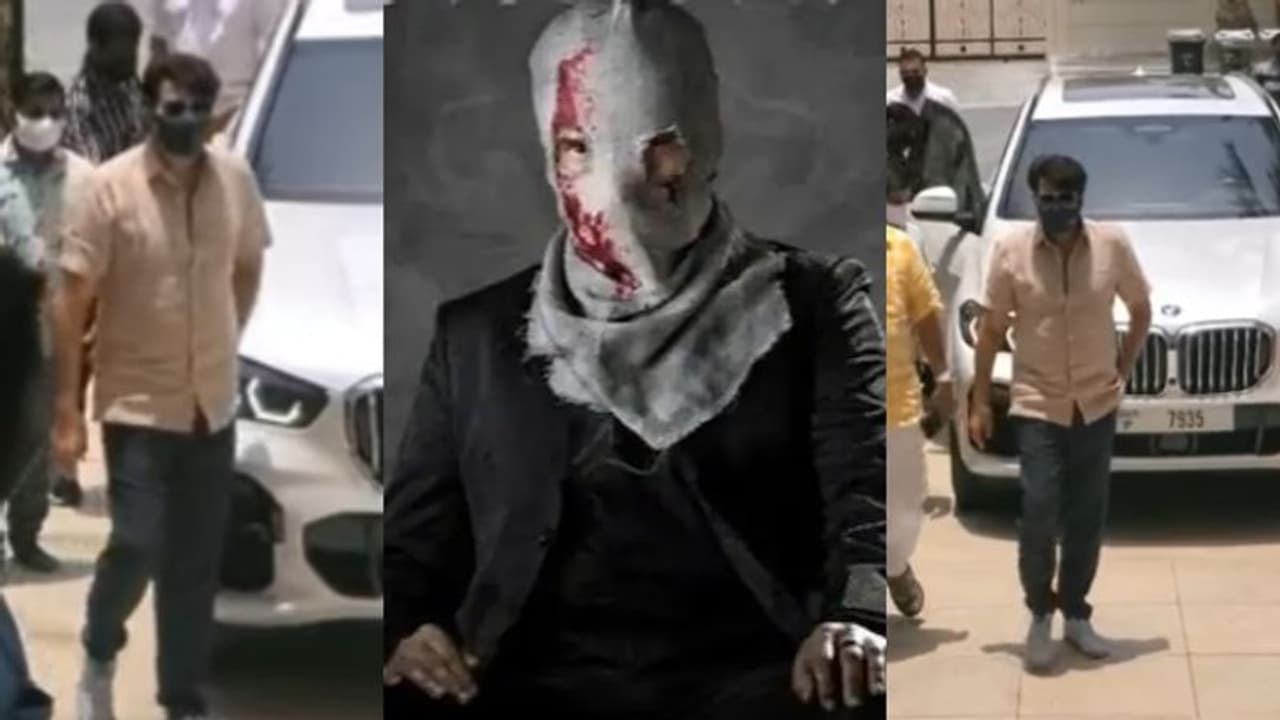 Rorschach : മമ്മൂട്ടിയുടെ മാസ് എൻട്രി; 'റോഷാക്ക്‌' ഷൂട്ടിനായി താരം ദുബൈയിൽ വീഡിയോ