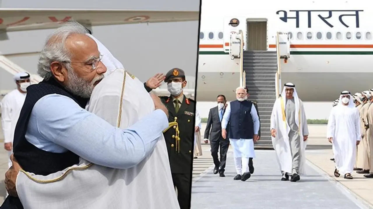 Modi in UAE: PM touched by 'brother' Sheikh Mohamed bin Zayed's gesture