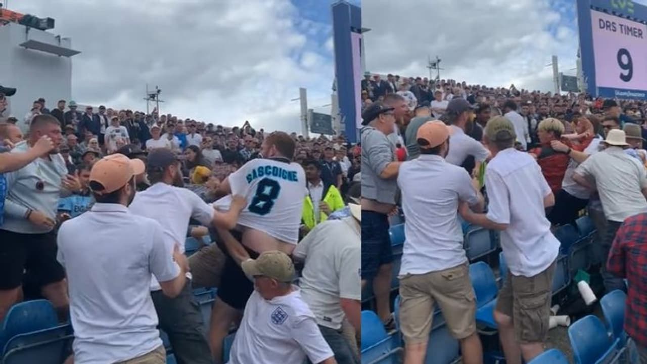 ഗ്രൗണ്ടില് ബെയര്സ്റ്റോയുടെ അടി, ഗ്യാലറിയില് ആരാധകരുടെയും വീഡിയോ ഗ്രൗണ്ടില് ബെയര്സ്റ്റോയുടെ അടി, ഗ്യാലറിയില് ആരാധകരുടെയും വീഡിയോ