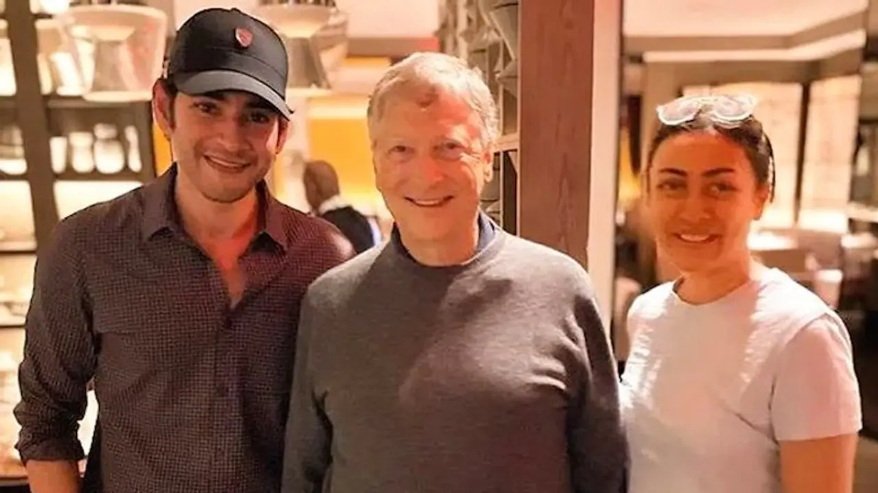 Mahesh Babu, Namrata Shirodkar meet Bill Gates during their US vacay; see pictures Mahesh Babu, Namrata Shirodkar meet Bill Gates during their US vacay; see pictures