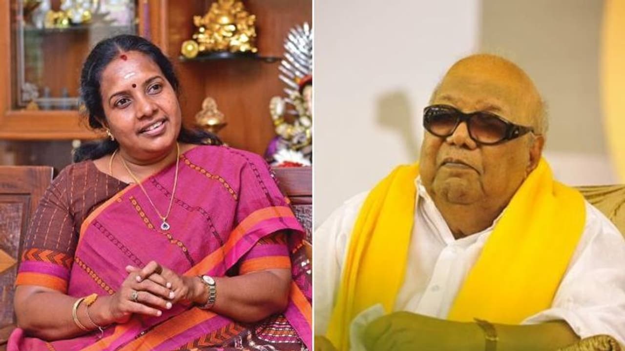 கோவை கலவரத்திற்கு கருணாநிதி பொறுப்பேற்பாரா? திமுகவுக்கு சவால் விடும் வானதி சீனிவாசன் !