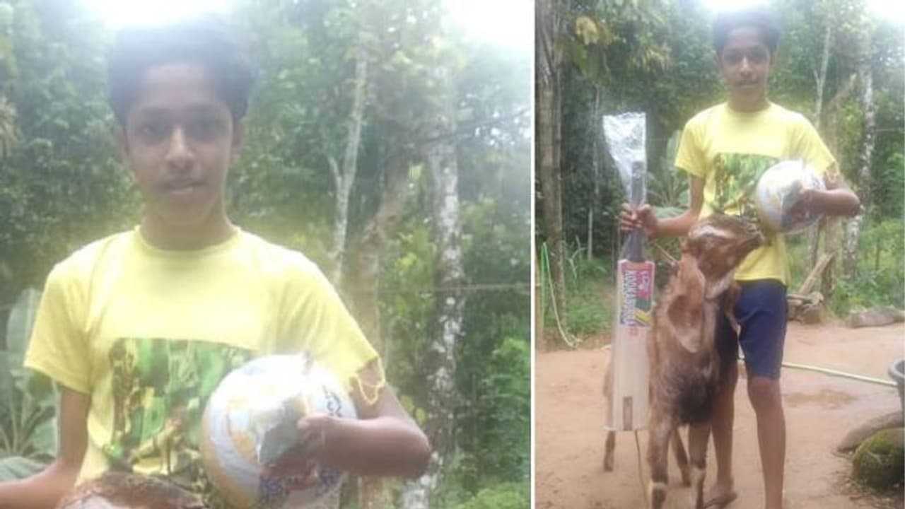 പോകാൻ കൂട്ടാക്കാതെ 'കുഞ്ഞനും' കരഞ്ഞുകലങ്ങി സഞ്ജയും, കച്ചവടമാക്കിയ ആടിനെ ഇരട്ടി വിലക്ക് തിരിച്ചുവാങ്ങി പോകാൻ കൂട്ടാക്കാതെ 'കുഞ്ഞനും' കരഞ്ഞുകലങ്ങി സഞ്ജയും, കച്ചവടമാക്കിയ ആടിനെ ഇരട്ടി വിലക്ക് തിരിച്ചുവാങ്ങി