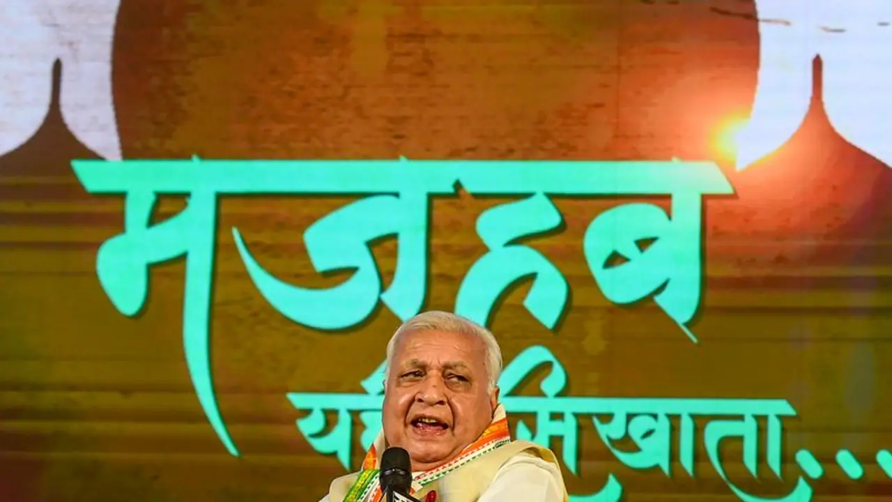 केरल के राज्यपाल आरिफ मोहम्मद खान का बड़ा बयान, कहा  मदरसों में सिखाया जाता है सिर कलम करने का पाठ