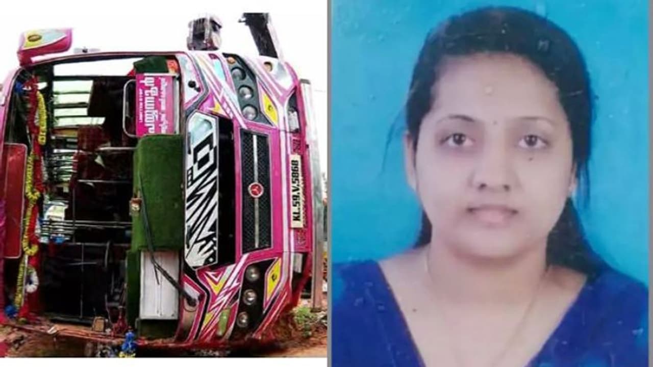 തളിപ്പറമ്പിൽ ബസ് മറിഞ്ഞ് നഴ്സ് മരിച്ച സംഭവത്തിന് പിന്നിൽ ഡ്രൈവറുടെ അശ്രദ്ധ