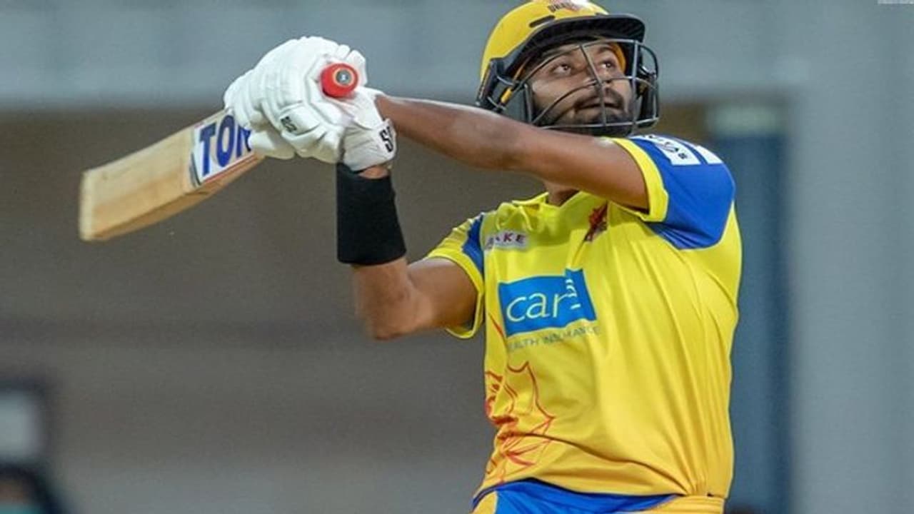 TNPL 2022: விஷால் வைத்யா அதிரடி பேட்டிங்! நெல்லை ராயல் கிங்ஸுக்கு கடின இலக்கை நிர்ணயித்த திண்டுக்கல் டிராகன்ஸ் TNPL 2022: விஷால் வைத்யா அதிரடி பேட்டிங்! நெல்லை ராயல் கிங்ஸுக்கு கடின இலக்கை நிர்ணயித்த திண்டுக்கல் டிராகன்ஸ்