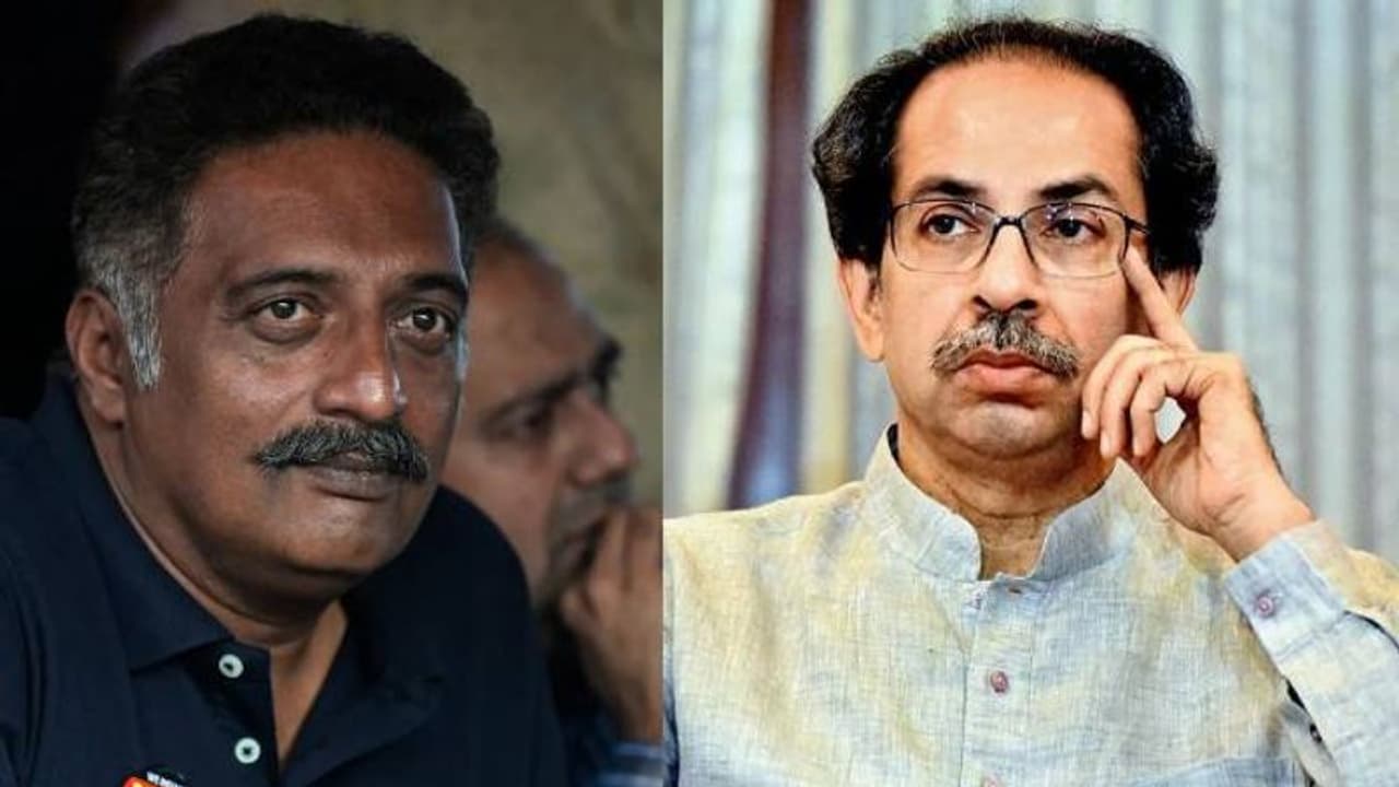 'ജനങ്ങൾ നിങ്ങളുടെ ആത്മാർത്ഥതയ്ക്കൊപ്പം', ഉദ്ദവ് താക്കറെയ്ക്ക് പിന്തുണ നൽകി പ്രകാശ് രാജ്