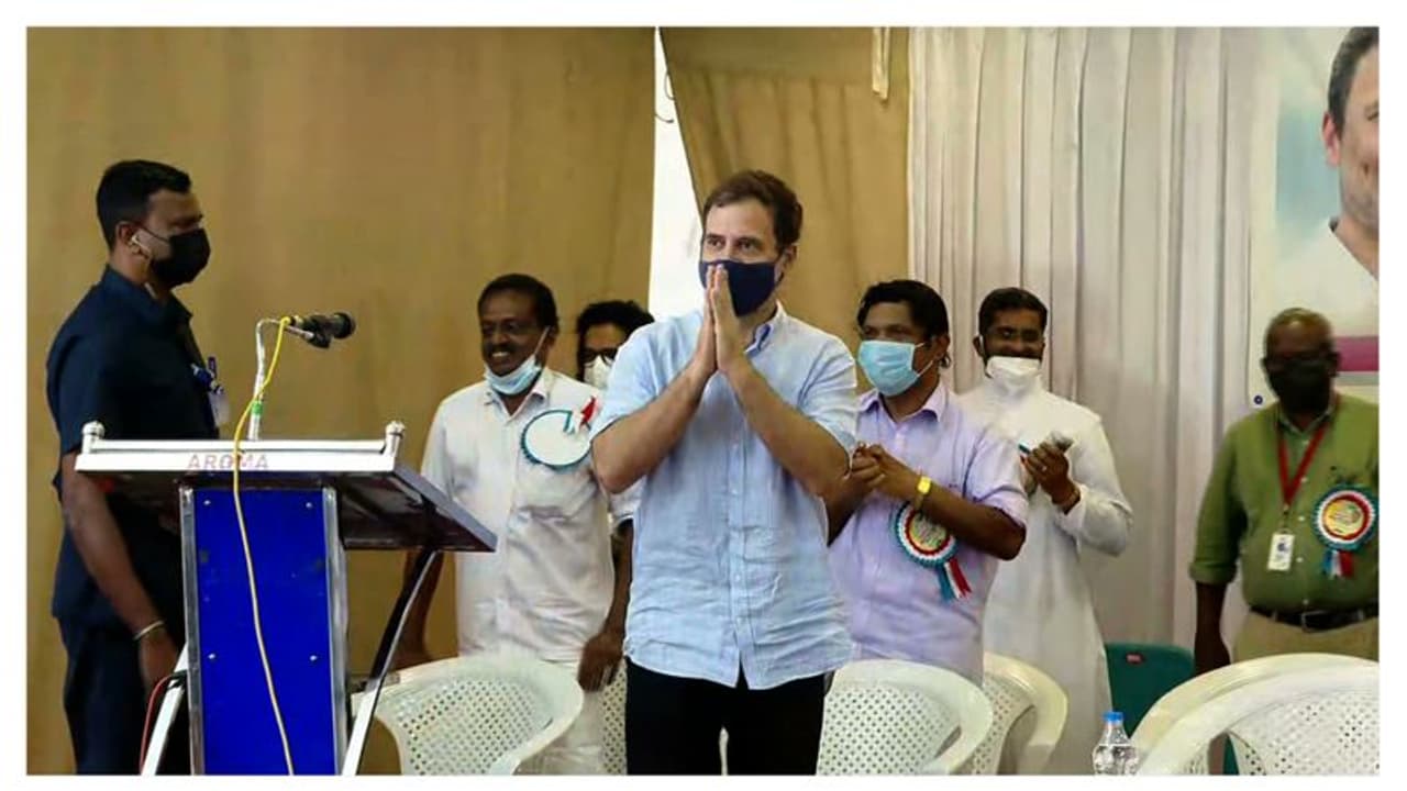 രാജ്യത്ത് കർഷകർക്ക് അവഗണന: മനുഷ്യ മൃഗ സംഘർഷം പരിഹരിക്കാൻ സംസ്ഥാന സർക്കാരിനാകുന്നില്ല രാഹുൽഗാന്ധി രാജ്യത്ത് കർഷകർക്ക് അവഗണന: മനുഷ്യ മൃഗ സംഘർഷം പരിഹരിക്കാൻ സംസ്ഥാന സർക്കാരിനാകുന്നില്ല രാഹുൽഗാന്ധി