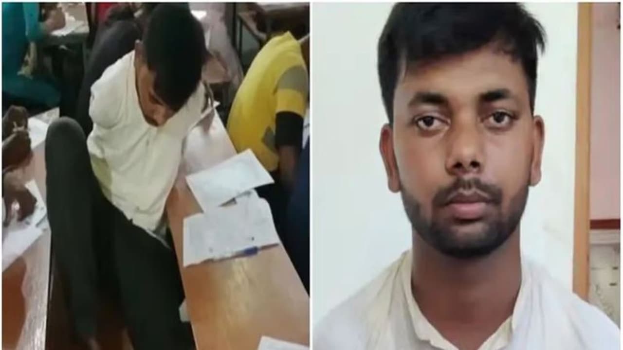 बिहार के नंदलाल के जज्बे की कहानी : दोनों हाथ खोया लेकिन हौसला नहीं, पैरों से लिख रहा जिंदगी की 'तकदीर' बिहार के नंदलाल के जज्बे की कहानी : दोनों हाथ खोया लेकिन हौसला नहीं, पैरों से लिख रहा जिंदगी की 'तकदीर'