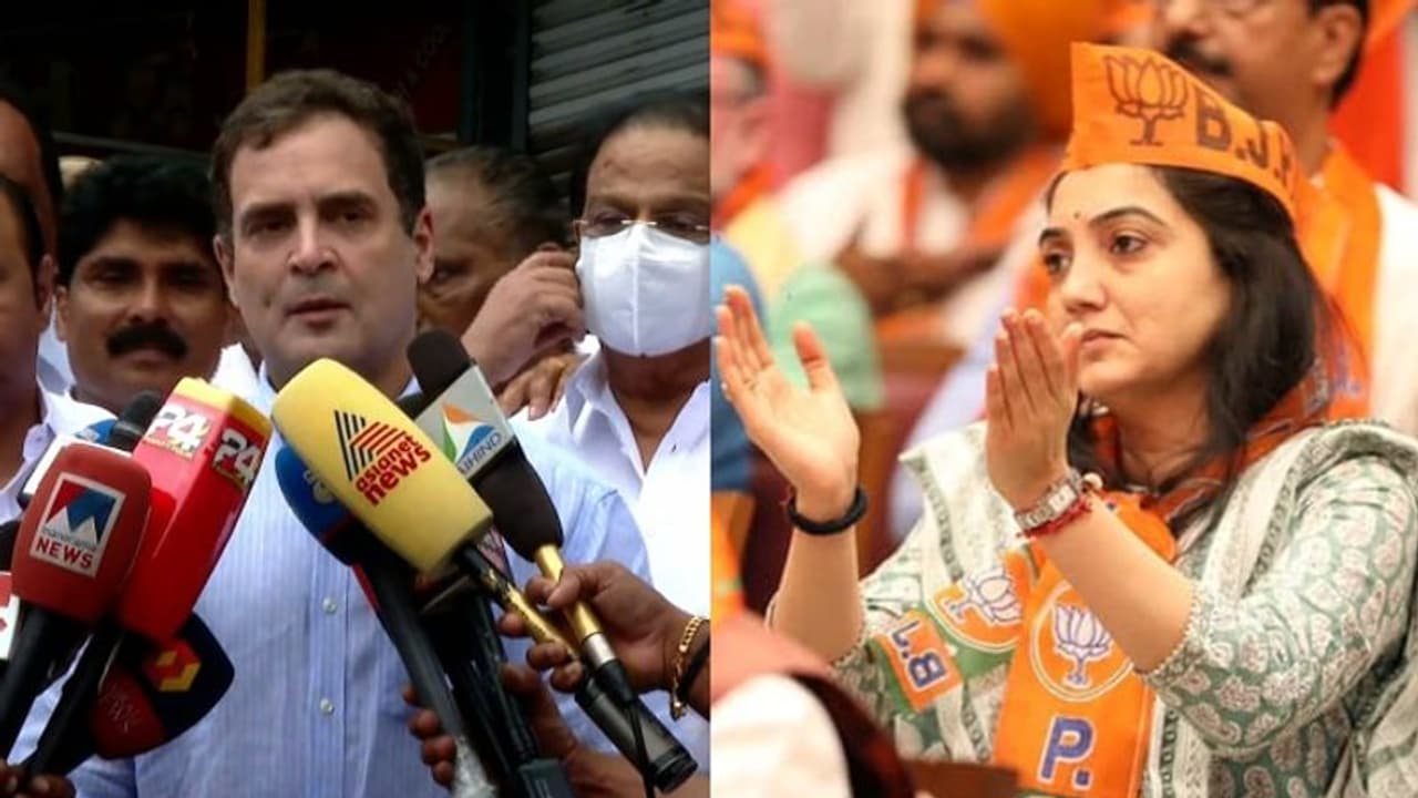 നൂപൂർ ശർമയ്ക്ക് എതിരായ കോടതി പരാമർശം, വിദ്വേഷ അന്തരീക്ഷം സൃഷ്ടിക്കാൻ കാരണക്കാർ രാജ്യം ഭരിക്കുന്നവരെന്ന് രാഹുൽ