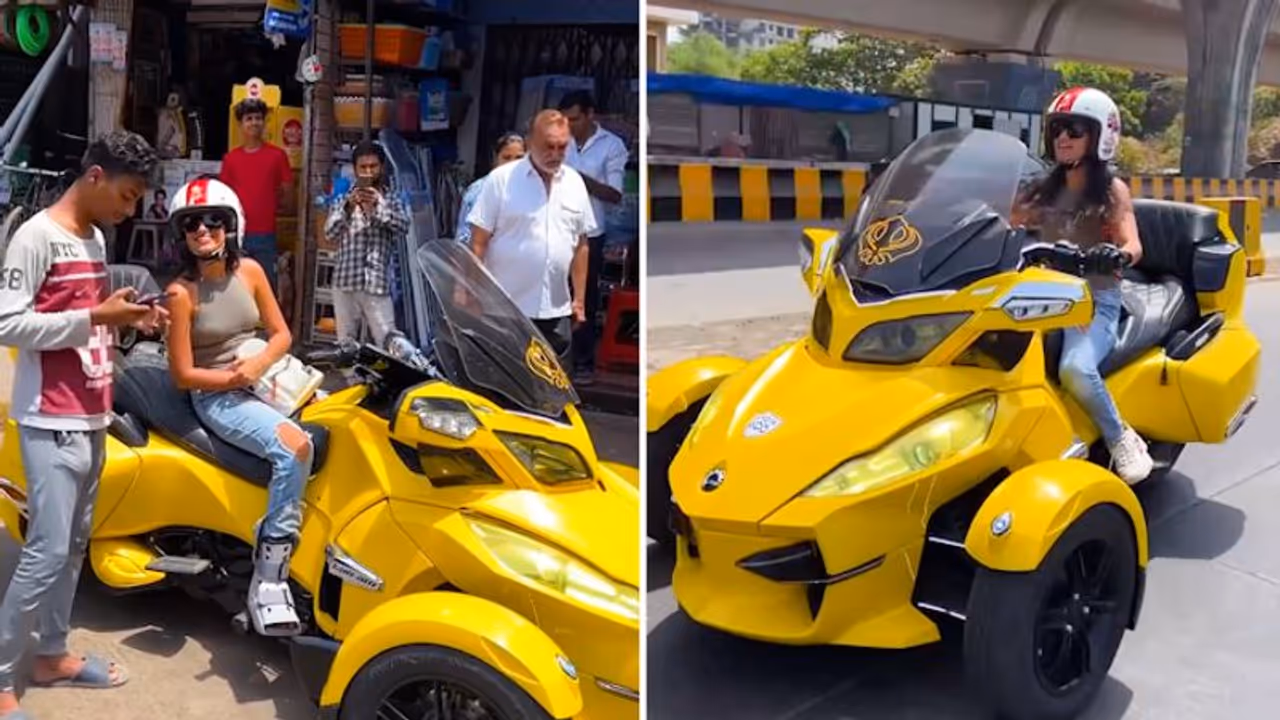 Watch: Woman rides a superbike; video touches 6 million views Watch: Woman rides a superbike; video touches 6 million views