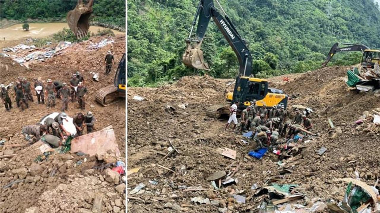 Manipur Landslide : நிலச்சரிவு ஏற்பட்ட பகுதியில் மீண்டும் நிலச்சரிவு! மணிப்பூரில் தொடரும் சோகம்!! Manipur Landslide : நிலச்சரிவு ஏற்பட்ட பகுதியில் மீண்டும் நிலச்சரிவு! மணிப்பூரில் தொடரும் சோகம்!!