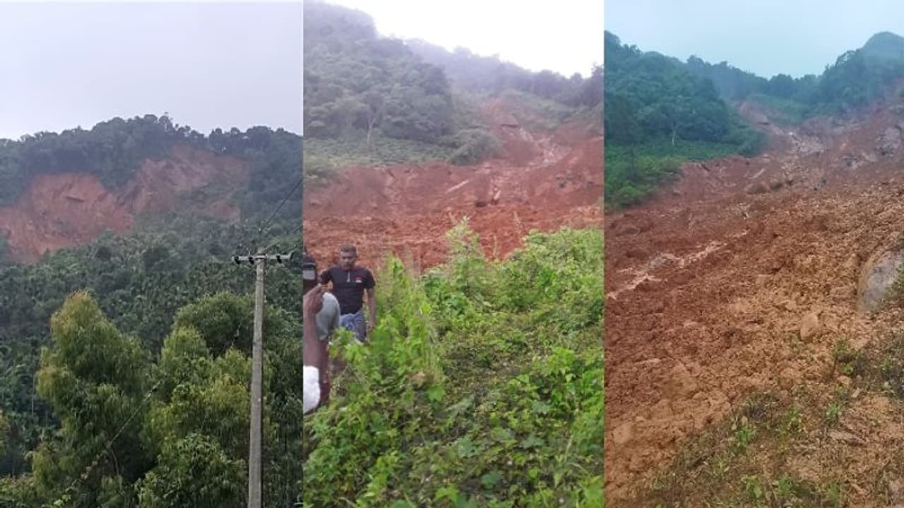 വടക്കൻ ജില്ലകളിൽ കനത്ത മഴ തുടരുന്നു: വയനാട് കുറിച്യർ മലയിൽ മണ്ണിടിച്ചിൽ 