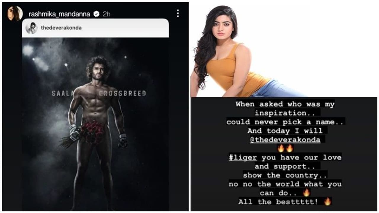  ದೇವರಕೊಂಡ ಲೈಗರ್‌ ಫಸ್ಟ್ ಪೋಸ್ಟ್ ರಿವೀಲ್: ರಶ್ಮಿಕಾ ಆದ್ರು ಫುಲ್ ಥ್ರಿಲ್ !