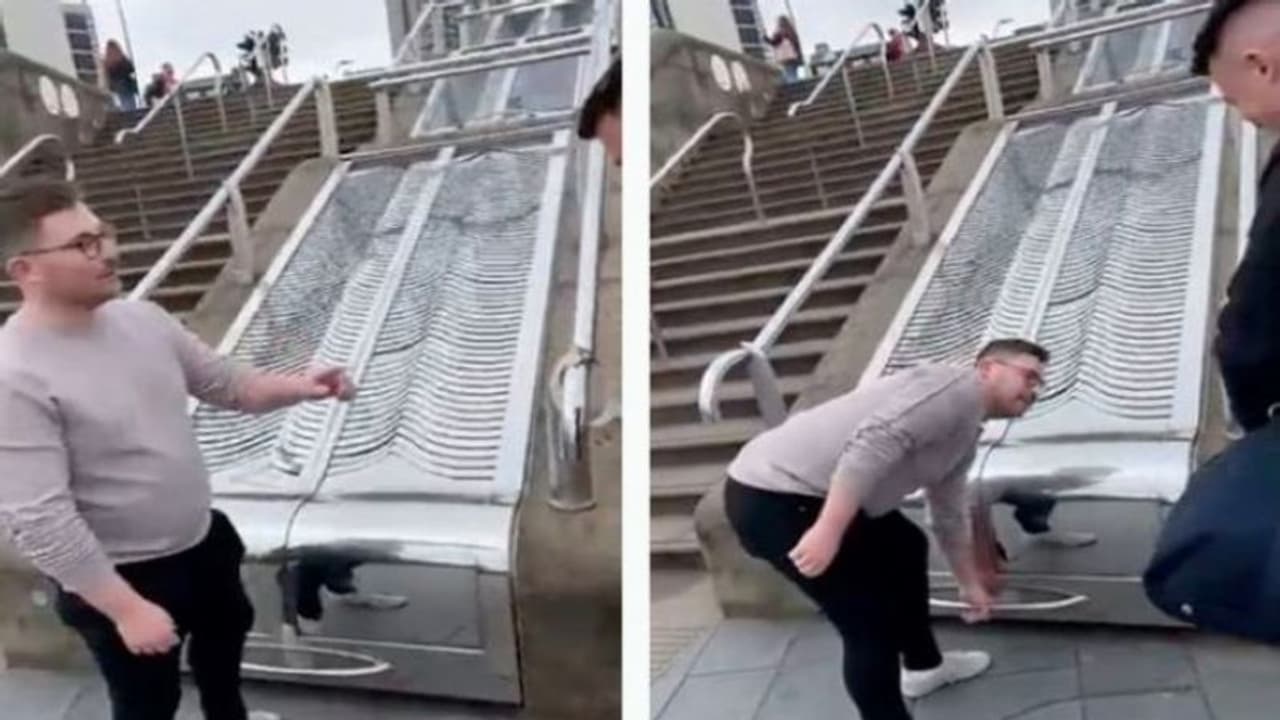 रेलवे स्टेशन के नीचे युवक ने खोजा सीक्रेट सुरंग, लोग बोले सरकार को क्यों नहीं पता रेलवे स्टेशन के नीचे युवक ने खोजा सीक्रेट सुरंग, लोग बोले सरकार को क्यों नहीं पता