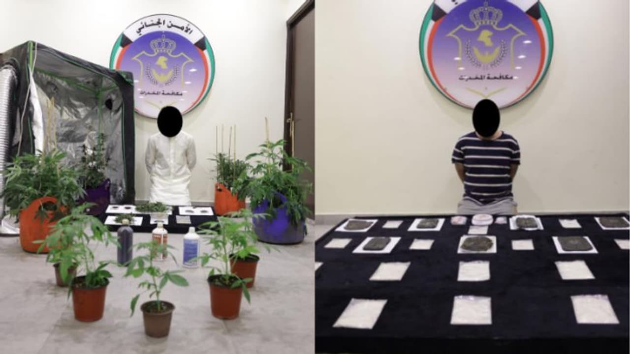 താമസ സ്ഥലത്ത് പ്രത്യേക സജ്ജീകരണങ്ങളോടെ കഞ്ചാവ് കൃഷി; കുവൈത്തില്‍ രണ്ട് പേര്‍ അറസ്റ്റില്‍